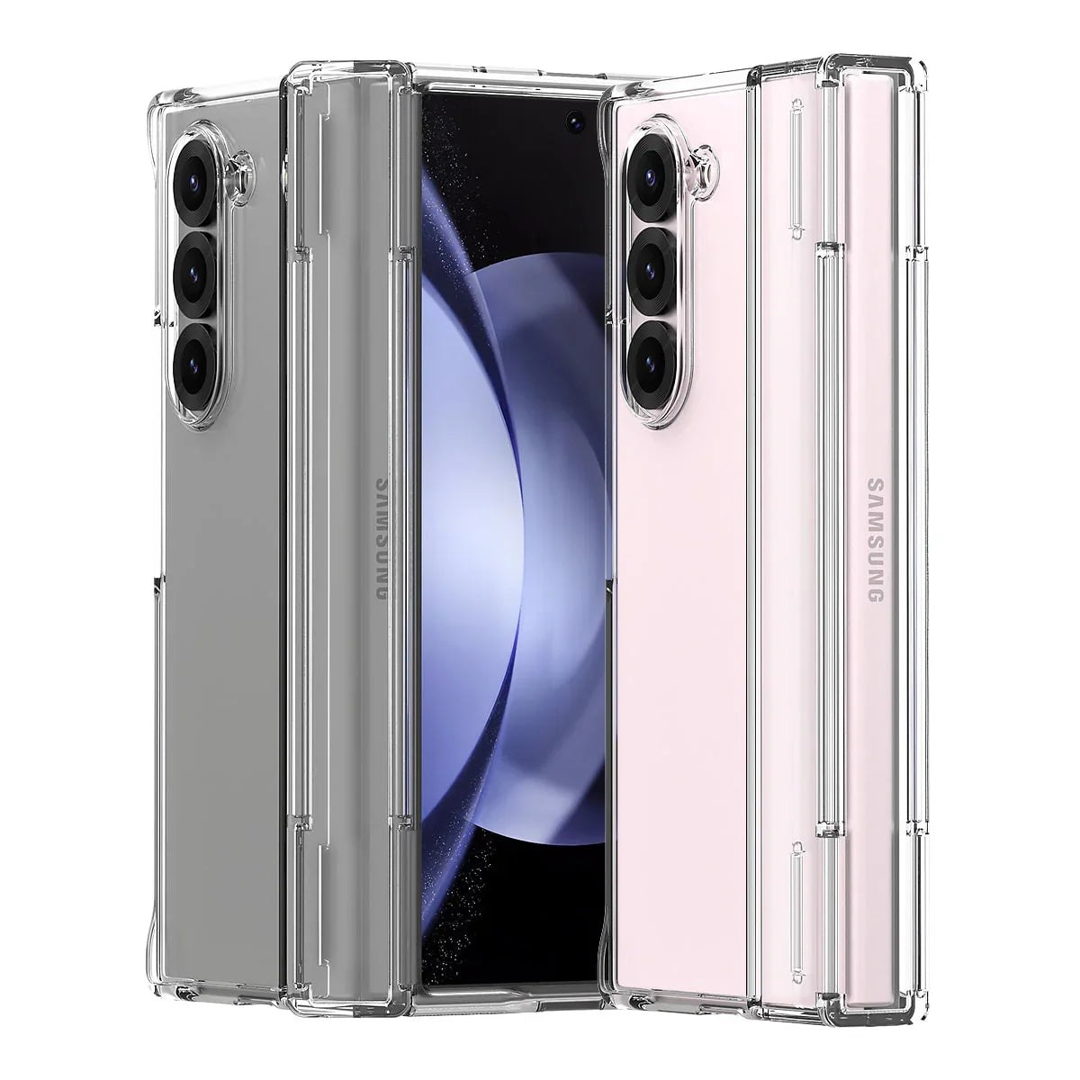 Araree Samsung Z Fold 6 Nukin 360 Case - Clear - Tashqila Araree Samsung Z Fold 6 Nukin 360 Case - Clear - Tashqila